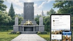 Web墓苑の画面イメージ